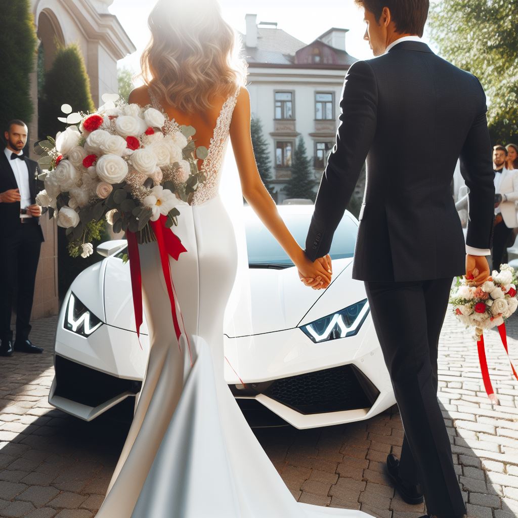 Lamborghini mieten für deine Hochzeit